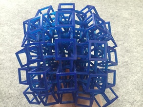 piramide cubi pinshape connessione catena link cubetti piramidi cubo 3d print model - Mito3D