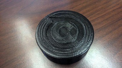 sphero hockey puck pinshape disegno 3d 3d print model - Mito3D