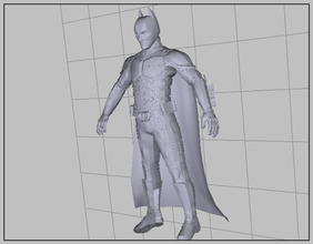 batman mangá modelo pinshape etapa solidworks 2012 artcam 3d print model - Mito3D