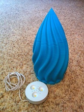 wigglelamp6 pinshape led lampada 3d print model - Mito3D