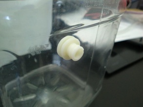 encaje presión tubo rosca brida burbujas co2 experimento pinshape Diseño 3d 3d print model - Mito3D