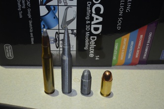 ammo pinshape 30-06 45 3d print model - Mito3D