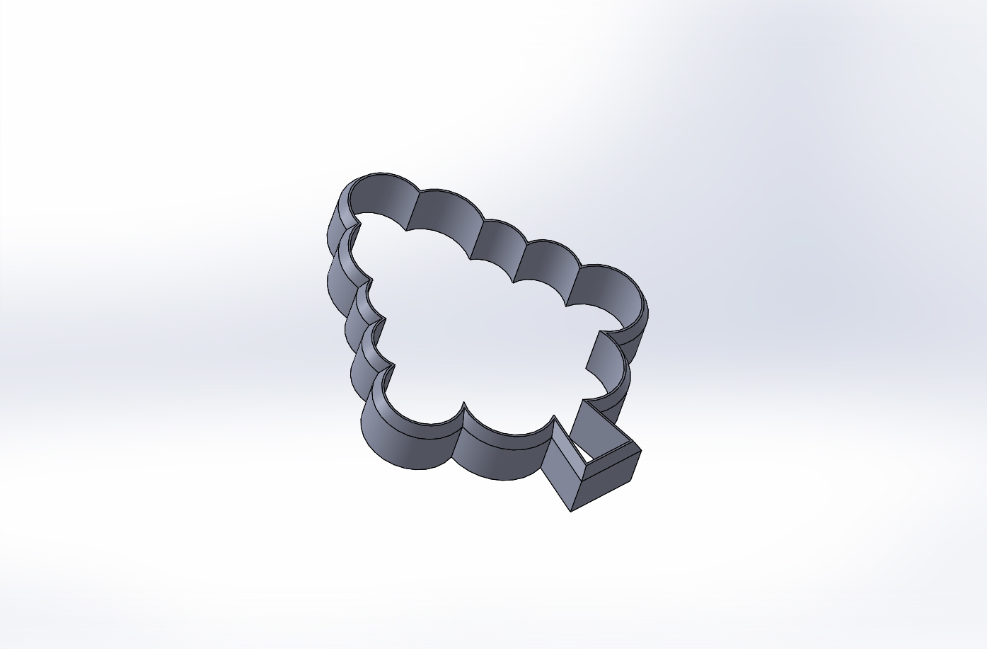tree cookie cutter pinshape cookies 3D print model - Mito3D