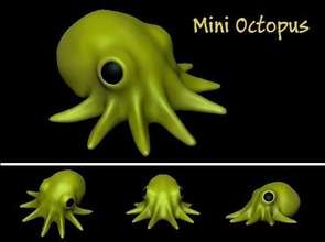 mini octopus pinshape disegno 3d 3d print model - Mito3D