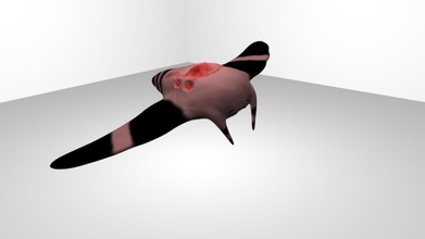 ray pinshape 3d-design 3d print model - Mito3D