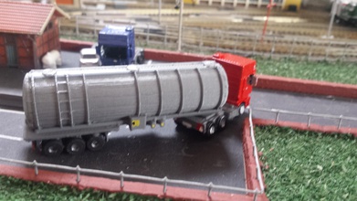 échelle 1 160 camion réservoir pinshape modèle trains 3d print model - Mito3D