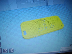 téléphone sarah pinshape 3d print model - Mito3D