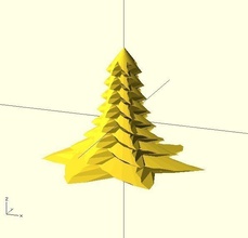 christmas tree customizer - sapin noel pinshape 3d-design 3d print model - Mito3D