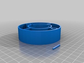 spoolfill 25mm pinshape filamentspool 3d print model - Mito3D