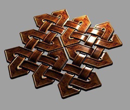 celtik-knot pinshape game-design-contest celtic 3d print model - Mito3D