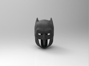 batman capuz pinshape cosplay design contest v superman adereços prop capacete capacetes cavaleiro knightmare escuro dark knight máscaras máscara 3d print model - Mito3D