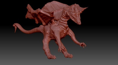 dragon pinshape disegno 3d 3d print model - Mito3D