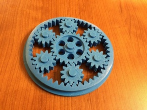 ava's gear toy 2 pinshape 3d-design 3d print model - Mito3D