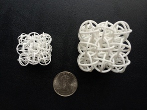 spherical meso material pinshape 3d-design 3d print model - Mito3D