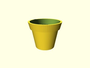 potted plant bong pinshape 3d-design 3d print model - Mito3D