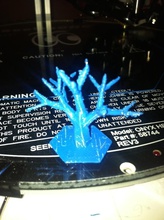 unterstützt generierten Baum pinshape 3d design 3d print model - Mito3D