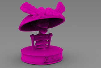 la catrina 'dapper Skelett' 'elegante Schädel' pinshape 3d gedruckt Kreatur design contest Schädel halloween Toten Mexiko Mexikanische 3d print model - Mito3D