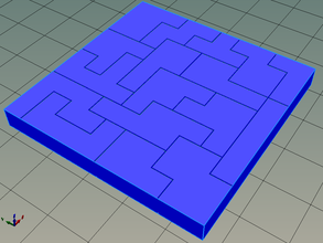 puzzle pinshape 3d print model - Mito3D
