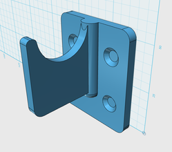 utility hook pinshape wall-mounted 3d print model - Mito3D