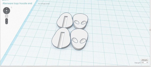alienware sudadera capucha termina pinshape alterna Diseño 3d 3d print model - Mito3D