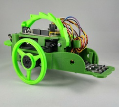 humbot sargantana pinshape design per elettronica concorso l'elettronica fai robot i arduino 3d print model - Mito3D