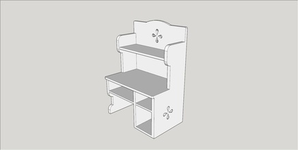 sylvanian furniture + drawers pinshape 3d print model - Mito3D