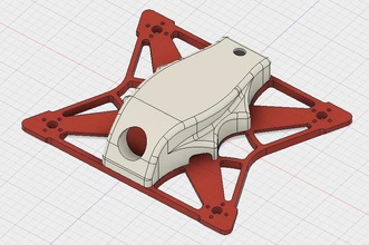 cometa 150 micro quad pinshape Diseño 3d 3d print model - Mito3D