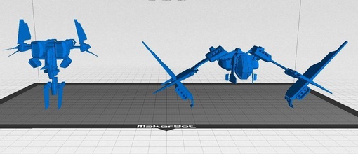 minmatar carrier drones - eve online pinshape 3d-design 3d print model - Mito3D