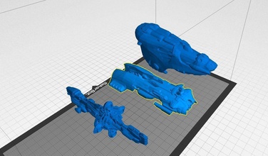 gallente battleships - eve online pinshape 3d-design 3d print model - Mito3D