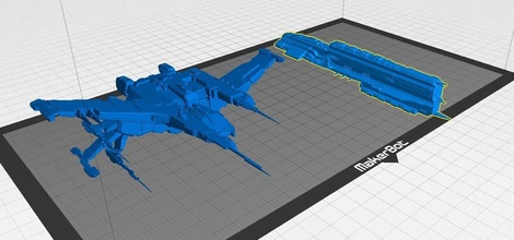 eve online caldari navios guerra rokh raven pinshape 3d design 3d print model - Mito3D