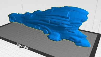 eve online gallente titan erebus pinshape 3d design 3d print model - Mito3D