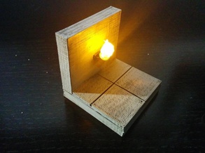 openforge lisse torche mur pinshape Conception 3d 3d print model - Mito3D