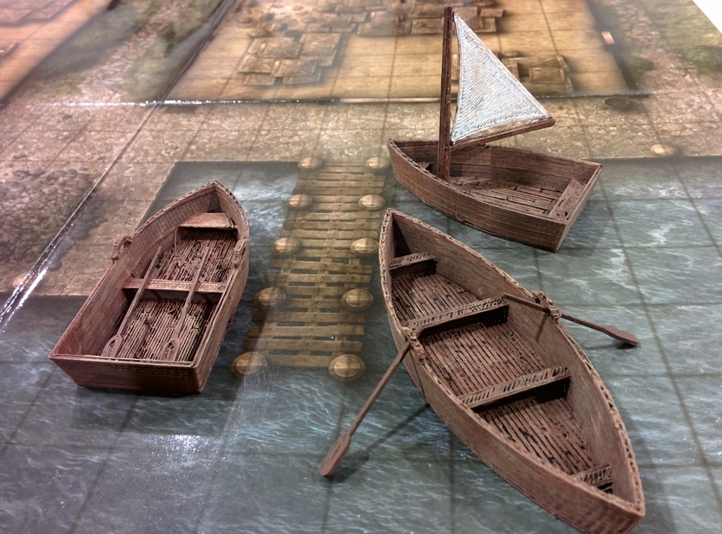 openforge rowboats pinshape 3d-design 3D print model - Mito3D