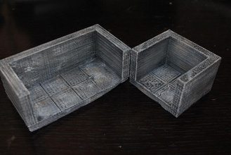 openforge bordo liscio morti piastrelle pinshape disegno 3d 3d print model - Mito3D
