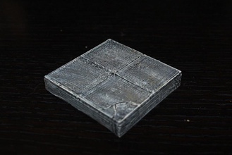 openforge liscio pavimento piastrelle pinshape disegno 3d 3d print model - Mito3D