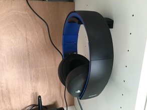 headphones holder pinshape 3d-design 3d print model - Mito3D