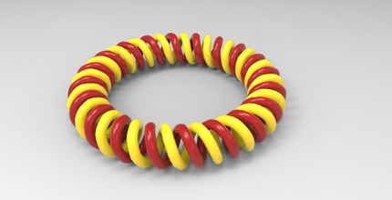bracciale pinshape gioielli per colore braccialetto 3d print model - Mito3D
