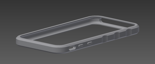 iphone 6 bumper v2 pinshape esnek telefon tampon vaka iphone6 kabuk 3d print model - Mito3D