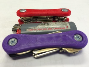 multi key pinshape key-rack key-holder swiss-army-for-keys 3d print model - Mito3D