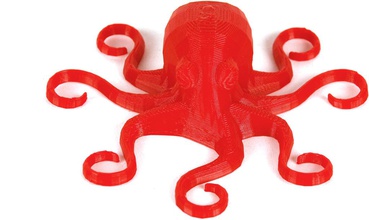 souple octopus pinshape Conception 3d 3d print model - Mito3D