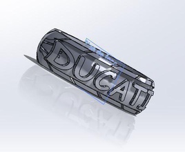 bague ducati pinshape disegno 3d 3d print model - Mito3D