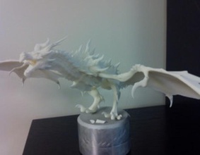 dragon white room pinshape batman-v-superman-design-contest 3d print model - Mito3D