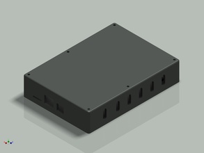 mks sbase v12 box+cover pinshape printer-part 3d print model - Mito3D