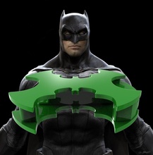 krypto batman Schnalle v2 pinshape superman design contest 3d print model - Mito3D
