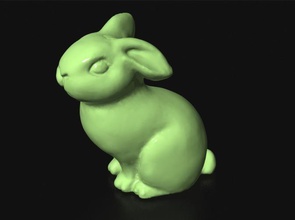 bunny pinshape carino coniglio coniglietto 3d print model - Mito3D