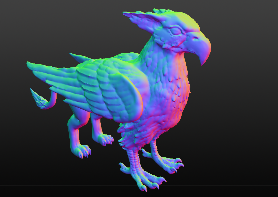 gryphon pinshape mythical griffin griffon 3D print model - Mito3D