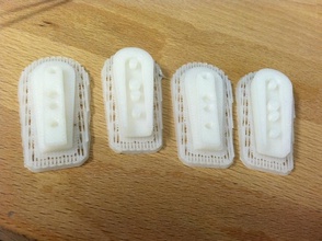 remplacement sac fermeture glissière onglet pinshape Conception 3d pièces utilitaire 3d print model - Mito3D