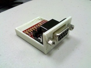 taşıyıcı RS 232 seviye shifter pinshape sparkfun 3d tasarım 3d print model - Mito3D