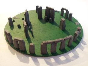 18 stonehenge ekran temel tehlike pinshape 3d tasarım 3d print model - Mito3D