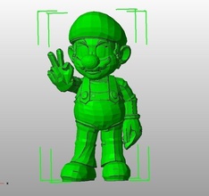 mario poste pinshape disegno 3d 3d print model - Mito3D